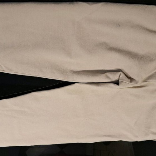 Zara fabric pants 9 years used, beige with minor flaws