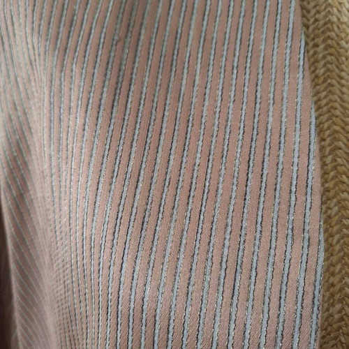 FIDELE spring summer short jacket like new, salmon and silver