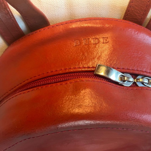 Vintage "Dude" Full Italian PatinaLeather Bag