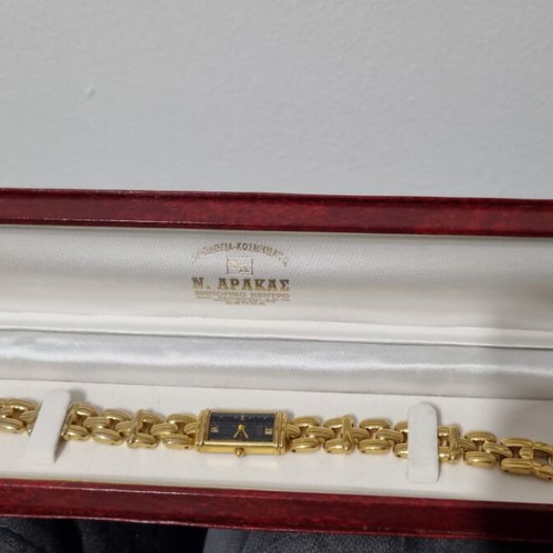 Vintage Citizen Elegance γυναικείο ρολόι με επιχρύσωση από ατσάλι, μεταχειρισμένο quartz