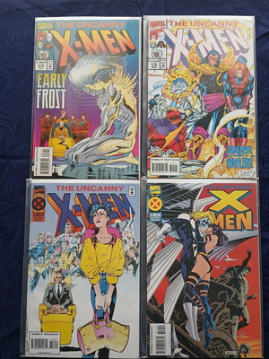 Uncanny X-Men used issues 314, 315, 318, 319 pack of 4