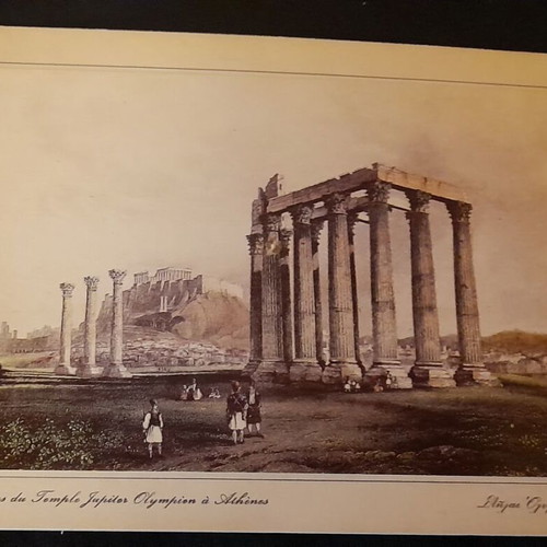 Vintage Prints set of 5 high-quality artistic engravings like new