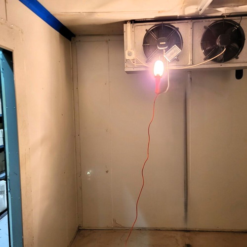 Modular Refrigeration Chamber 30m³ used, complete system with machine