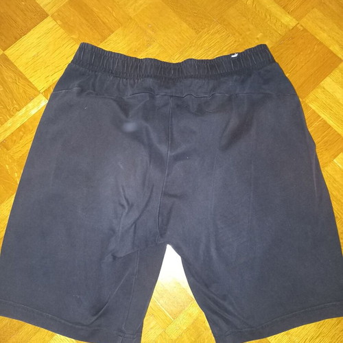 Puma shorts and T-shirt set used, size large, black and blue