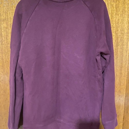 Adidas purple sweatshirt size S