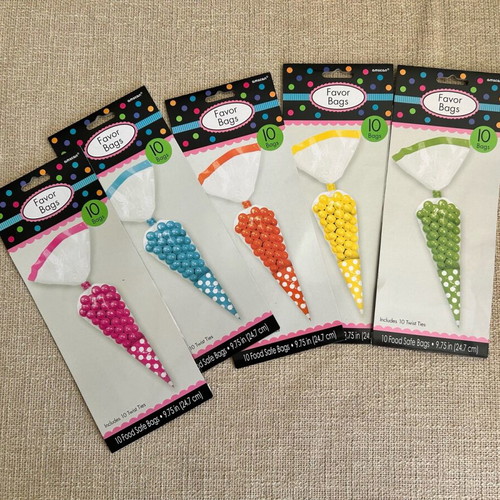 Favor Bags favor bags for treats, new, pack of 50 pieces