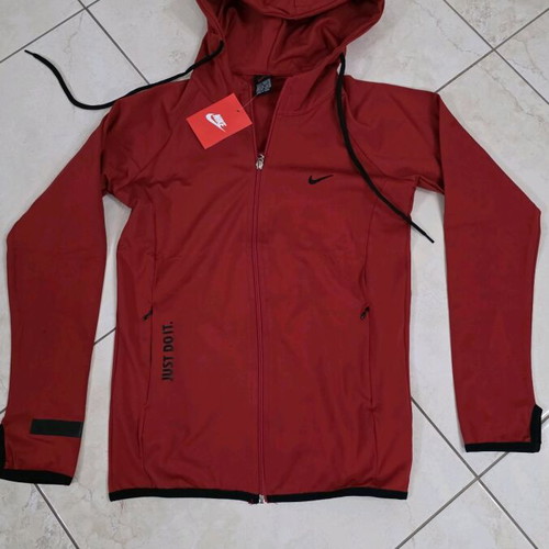 Nike women's thin sports jacket size M, red