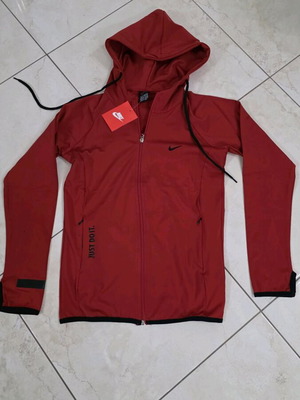 Nike women's thin sports jacket size M, red