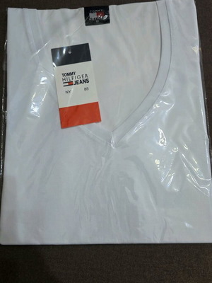 Tommy Hilfiger women's short-sleeve white shirt new