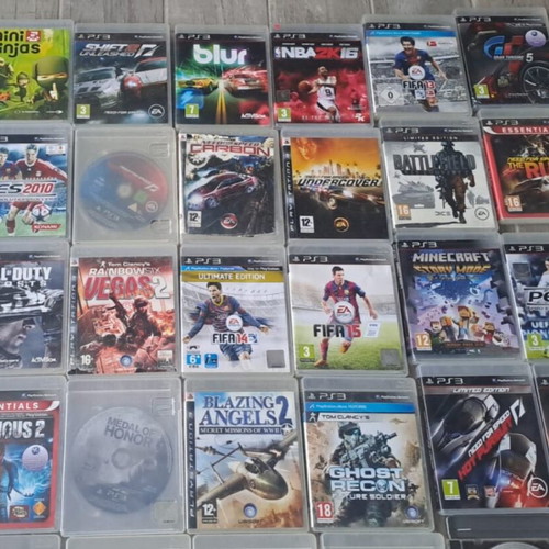 PS3 games like new, pack of 48