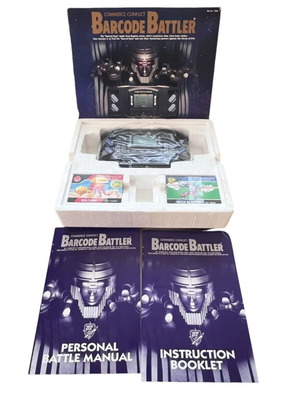 Commerce Conflict Barcode Battler Tomy Pal FRA 1992 Card Battle System νέο