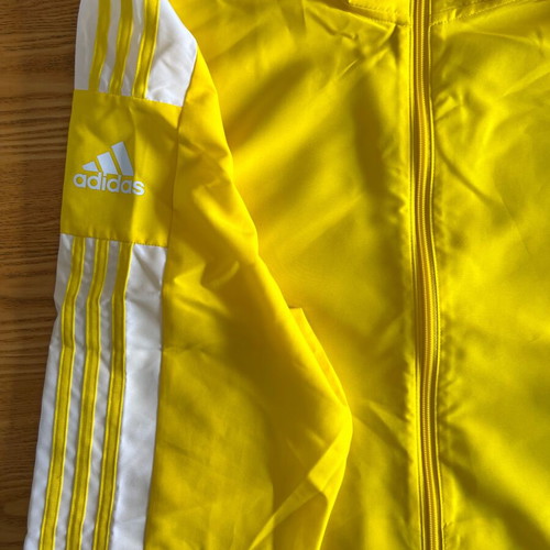 Adidas AEROREADY Primegreen Track Jacket, yellow, 2XL