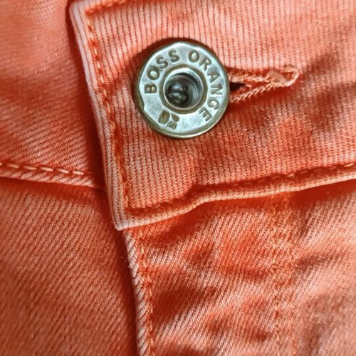 Hugo Boss Orange slim fit pants size M31/34 like new, orange