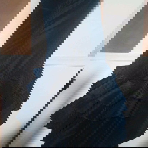 Vintage Y2K Mango ruffle asymmetric evening dress like new, black