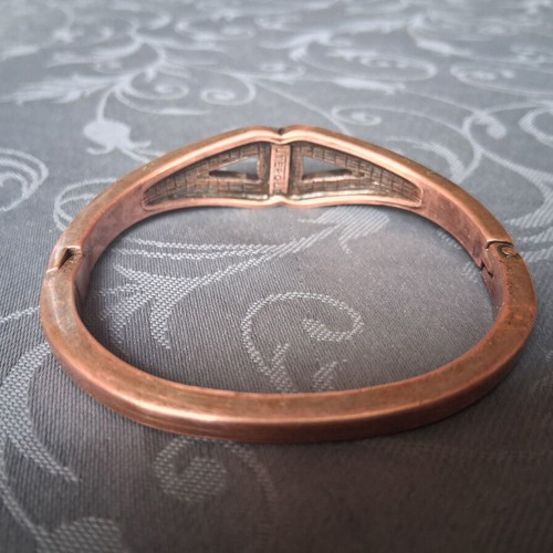 Uterque pink gold cuff bracelet
