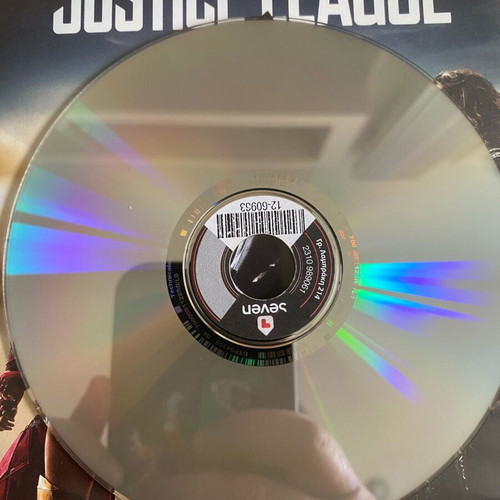 Justice League DVD used, 2017 movie with subtitles