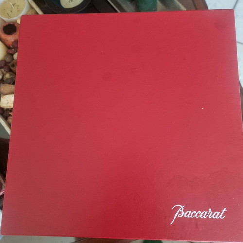 Baccarat packaging box like new