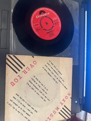 Roxy Music Over You 7" single used, pop