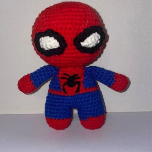 Spiderman crochet toy made to order