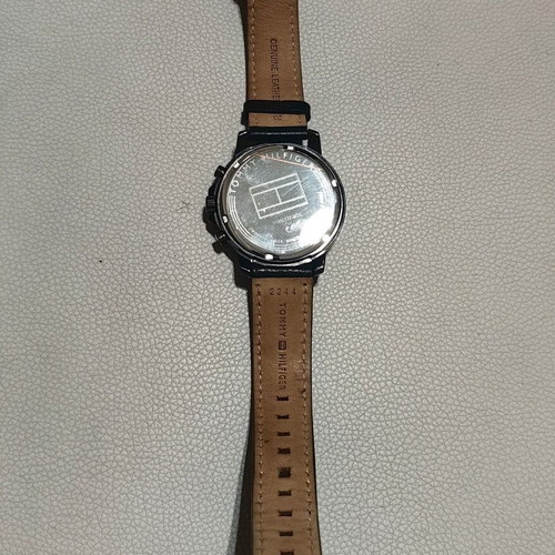Tommy Hilfiger Landon 1791533 wristwatch with black leather strap
