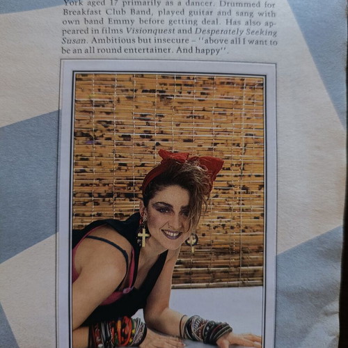 Panini Album Smash Hits 1985 Used Sticker Collection