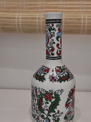 Metaxa collectible bottle like new, porcelain, large size