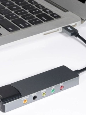 External sound card 5.1 and 7.1 surround new with USB