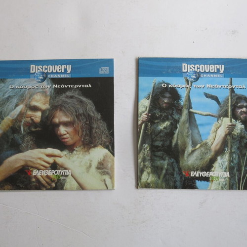 Discovery Channel The World of Neanderthals 2 DVDs used with subtitles