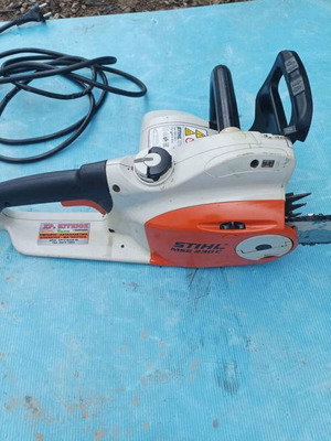 Stihl MSE 230 C-B electric chainsaw used