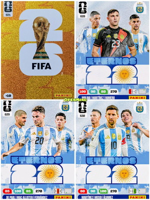 Σετ καρτών Eternos 22 και Official Emblem FIFA World Cup 2026 Andrenalyn XL καινούργιο