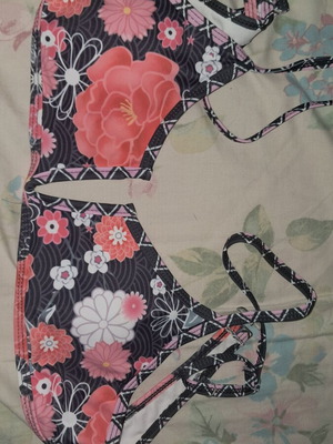 Top swimsuit like new with padding, multicolor by Olympic Stores