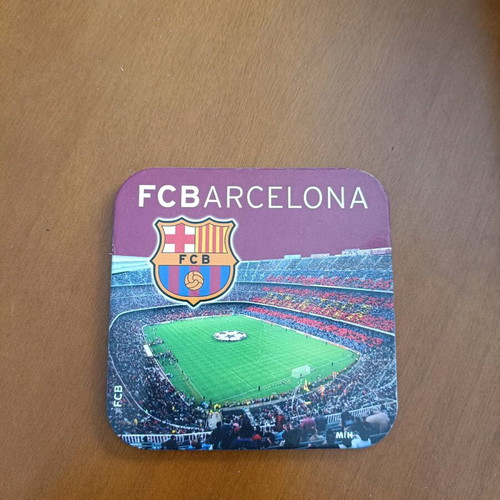 Barcelona coaster genuine, new, cork, 1 piece