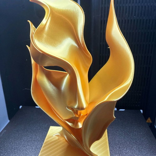 Abstract Face decorative item like new