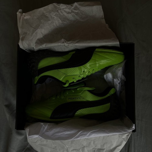 Fenty X Puma sneakers, green, size 40