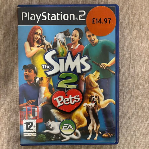 The Sims 2 Pets PlayStation 2 used English full version