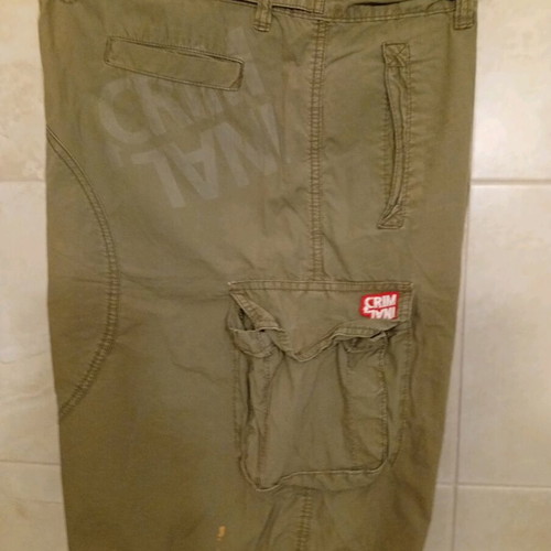 Criminal cargo shorts