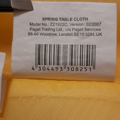 Easter tablecloth new 0.85 × 0.85 cm