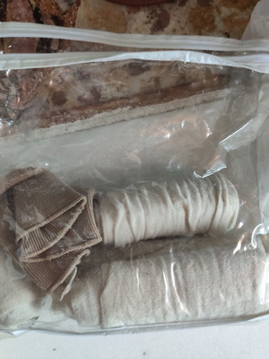 Anti-thrombotic socks XL and bandages used set