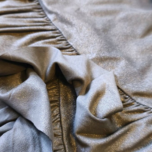 BSB skirt used gray-green with shiny texture