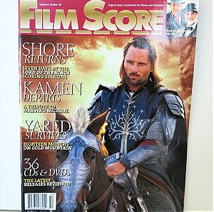 Περιοδικό για soundtracks "Film Score Monthly Vol 8 No 10” - Δεκέμβριος 2003