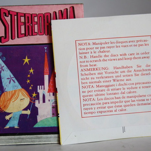View Master Stereorama 3D new, 70's, children tales