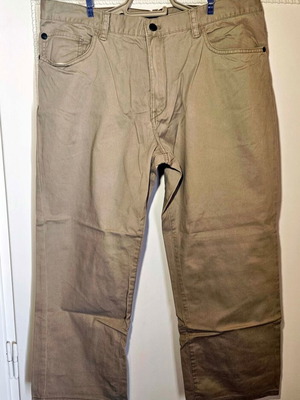 Timberland men's beige pants size L, cotton