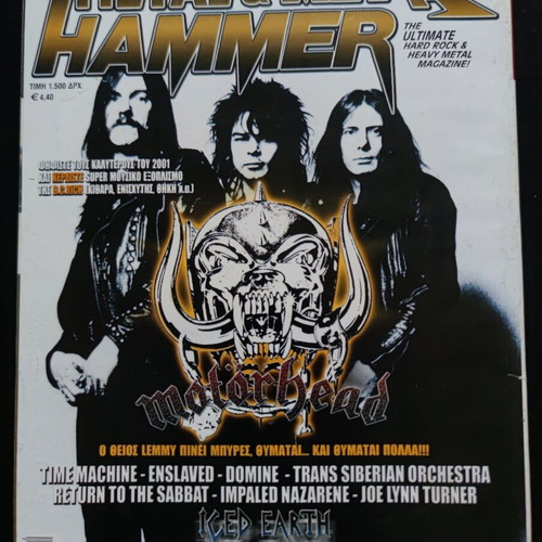 Metal Hammer & Heavy Metal magazine issue 204, January 2001