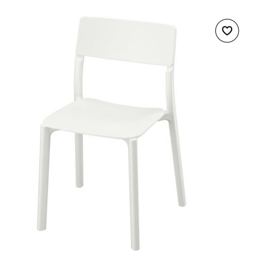 IKEA JANINGE chair like new, stackable, set of 6