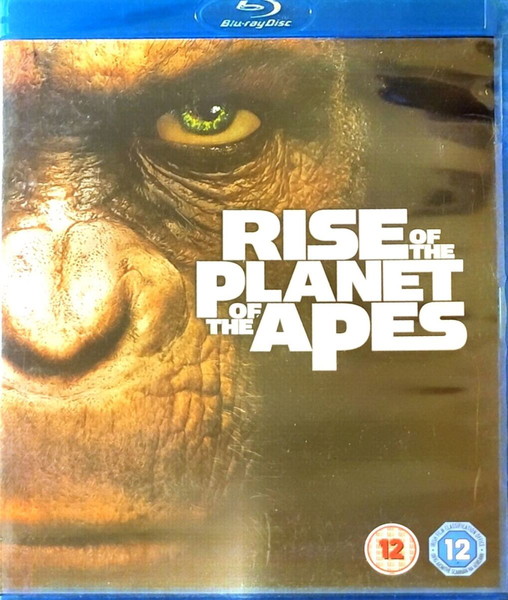 BLU-RAY RISE OF THE PLANET OF THE APES ACTION MOVIE FROM RUPERT WYATT