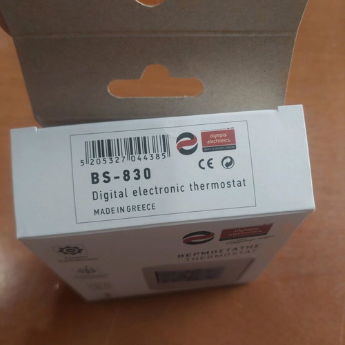 Olympia Electronics BS-830 digital room thermostat new