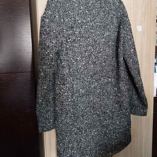 Coat new gray size M