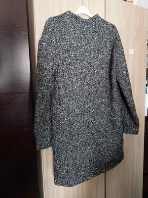 Coat new gray size M
