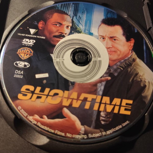 Showtime DVD used, comedy action movie with Robert De Niro and Eddie Murphy