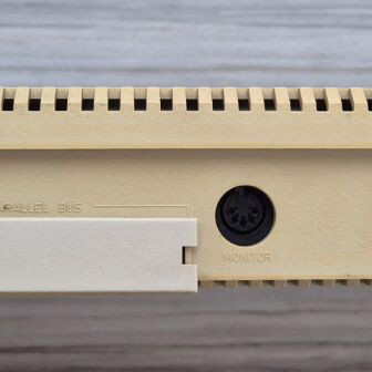 Atari 800XL console with original power supply, functional